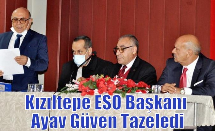 Kızıltepe ESO Başkanı Ayav Güven Tazeledi