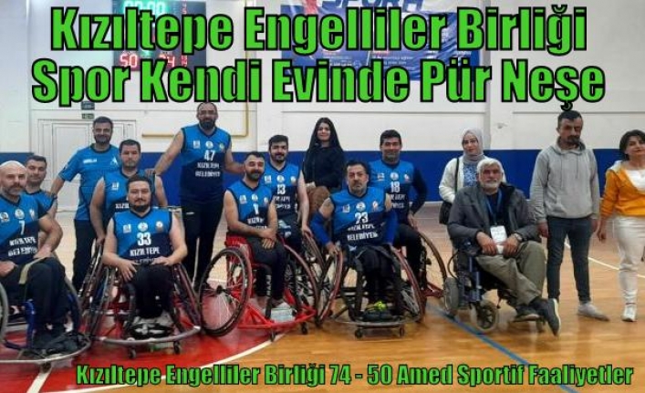 Kızıltepe Engelliler Birliği Spor Kendi Evinde Pür Neşe