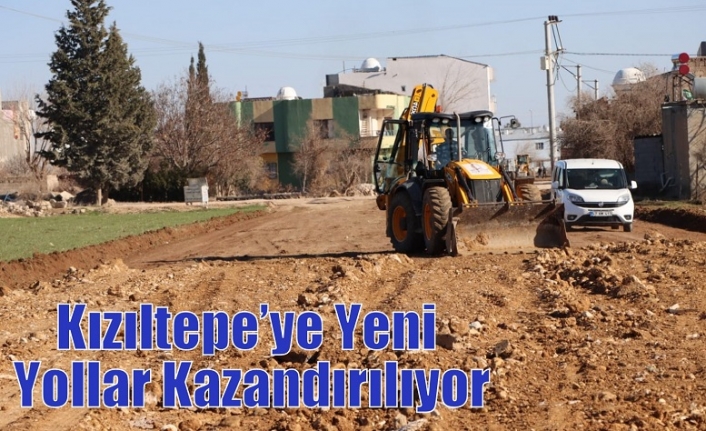 Kızıltepe’ye Yeni Yollar Kazandırılıyor