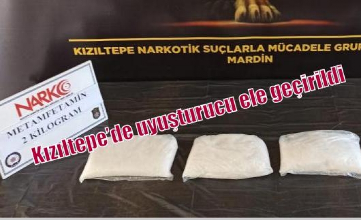 Kızıltepe’de uyuşturucu ele geçirildi