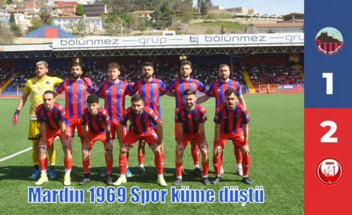 Mardin 1969 Spor küme düştü