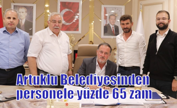 Artuklu Belediyesinden personele yüzde 65 zam