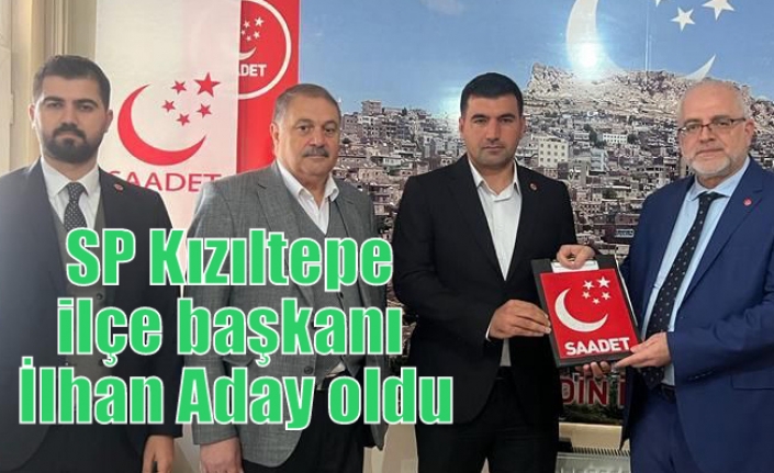 SP Kızıltepe ilçe başkanı İlhan Aday oldu