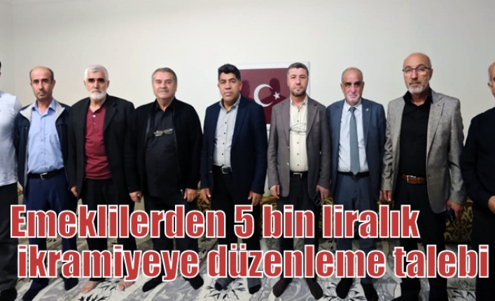 Emeklilerden 5 bin liralık ikramiyeye düzenleme talebi