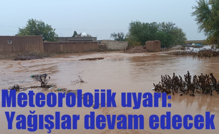 Meteorolojik uyarı: Yağışlar devam edecek!