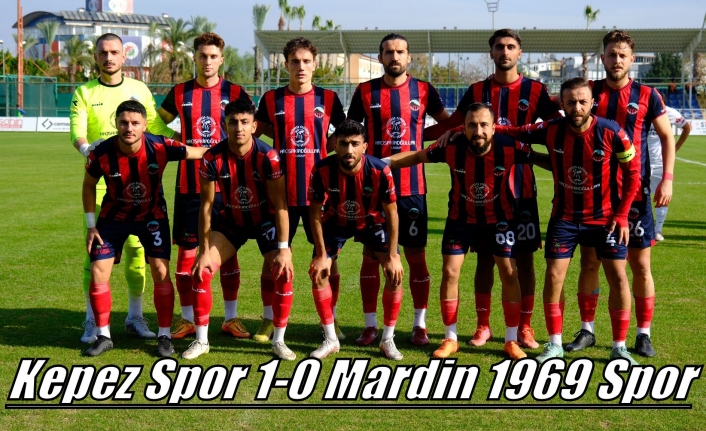 Kepez Spor 1-0 Mardin 1969 Spor