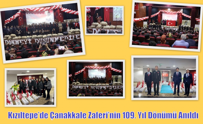 Kızıltepe’de Çanakkale Zaferi’nin 109. Yıl Dönümü Anıldı