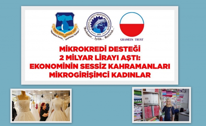 MİKROKREDİ DESTEĞİ 2 MİLYAR LİRAYI AŞTI: EKONOMİNİN SESSİZ KAHRAMANLARI MİKROGİRİŞİMCİ KADINLAR