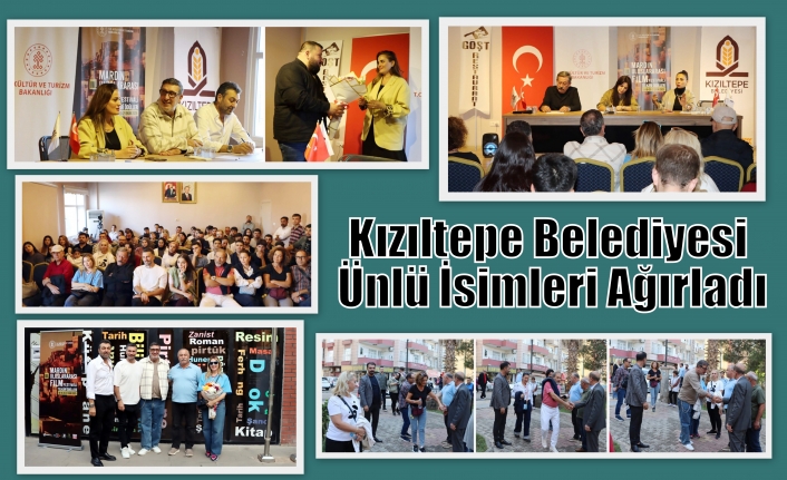 Kızıltepe Belediyesi Ünlü İsimleri Ağırladı