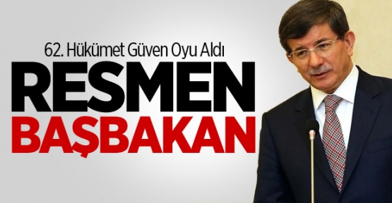 62. Hükümet Güven Oyu Aldı