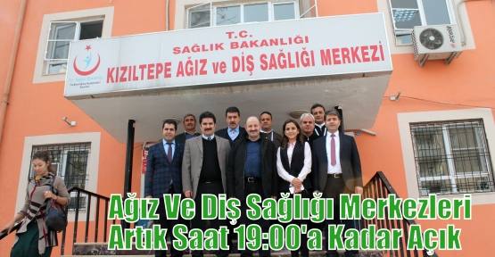 Ağız Ve Diş Sağlığı Merkezleri Artık Saat 19:00'a Kadar Açık