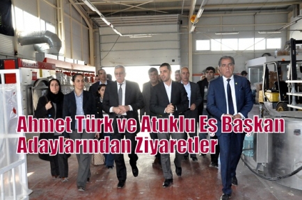 Ahmet Türk Seçim Çalışmasına kurumları ziyaret ederek başladı