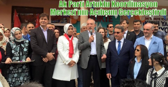 Ak Parti Artuklu Koordinasyon Merkezi’nin Açılışını Gerçekleştirdi