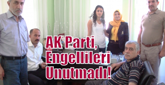 AK Parti, Engellileri Unutmadı!