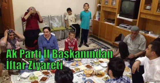 Ak Parti İl Başkanından İftar Ziyareti