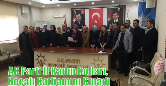 AK Parti İl Kadın Kolları, Hocalı Katliamını Kınadı