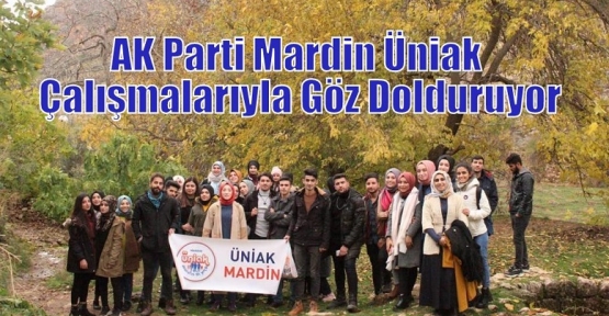 AK Parti Mardin Üniak Çalışmalarıyla Göz Dolduruyor