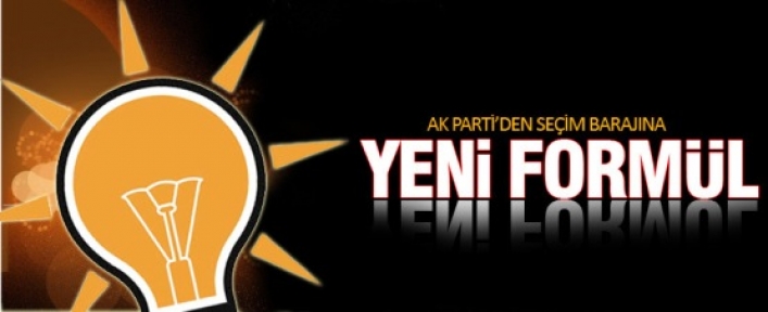 AK Parti'den seçim barajına yeni formül