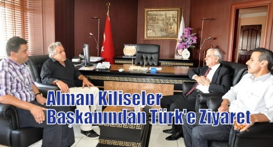 Alman Kiliseler Başkanından Türk'e Ziyaret