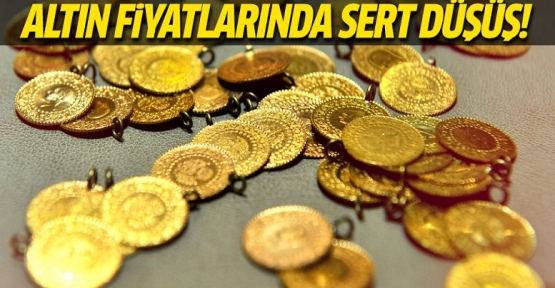 Altın fiyatlarında büyük düşüş!