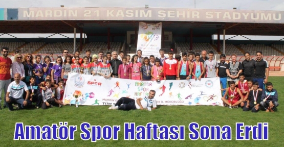 Amatör Spor Haftası Sona Erdi