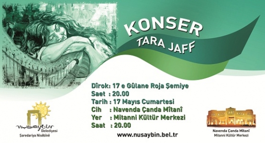 Arpın Ustası Tara Jaff’tan Nusaybinlilere konser