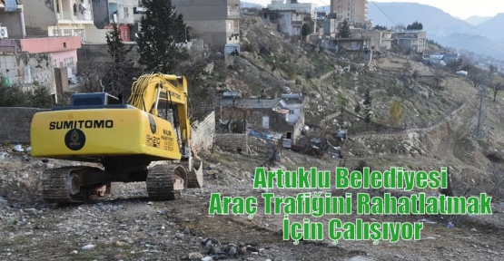 Artuklu Belediyesi Araç Trafiğini Rahatlatmak İçin Çalışıyor