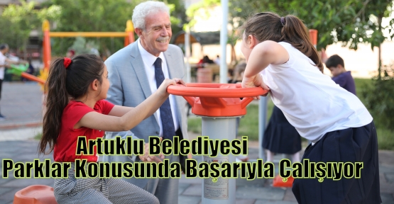 Artuklu Belediyesi Parklar Konusunda Başarıyla Çalışıyor