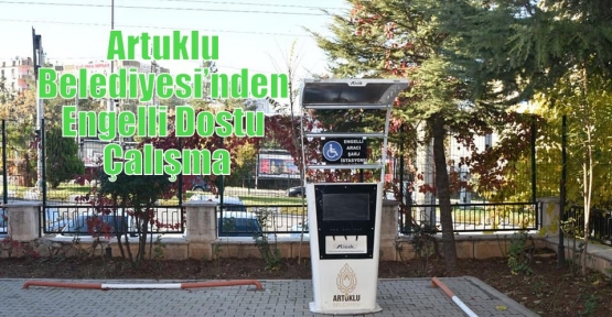 Artuklu Belediyesi’nden Engelli Dostu Çalışma