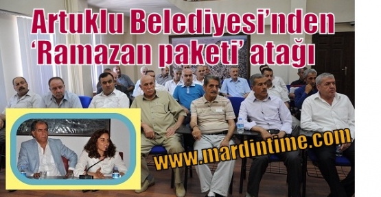 Artuklu Belediyesi’nden ‘Ramazan paketi’ atağı