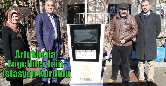 Artuklu’da Engelliler İçin İstasyon Kuruldu