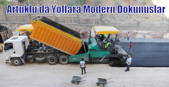 Artuklu’da Yollara Modern Dokunuşlar