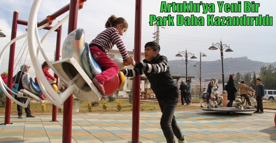 Artuklu’ya Yeni Bir Park Daha Kazandırıldı