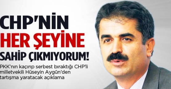 Aygün: CHP'nin her şeyine sahip çıkmıyorum!