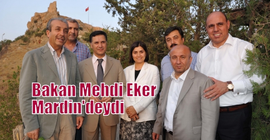 Bakan Mehdi Eker Mardin’deydi