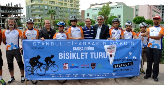 Barışa Doğru Bisiklet Turu’nun finali Kızıltepe’de oldu