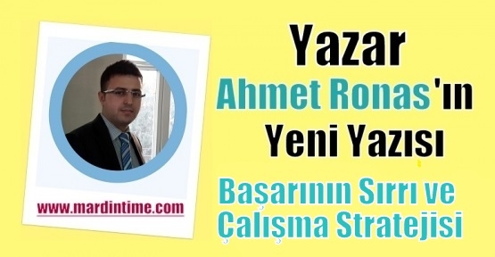 Başarının Sırrı ve Çalışma Stratejisi