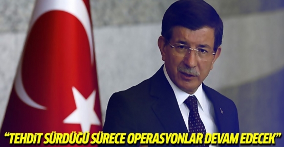 Başbakan Davutoğlu'dan önemli açıklamalar