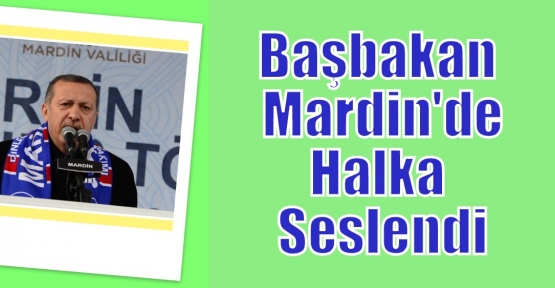 Başbakan Mardin'de