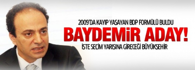 BDP Şanlıurfa adayı Osman Baydemir