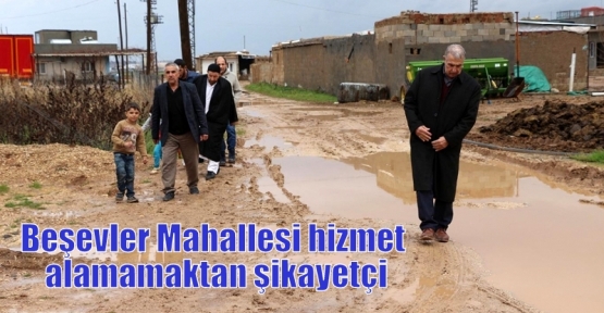 Beşevler Mahallesi hizmet alamamaktan şikayetçi