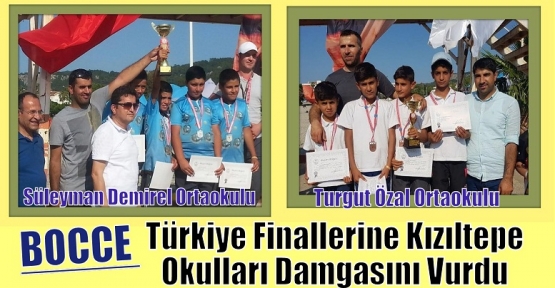 BOCCE Türkiye Finallerine Kızıltepe Okulları Damgasını Vurdu