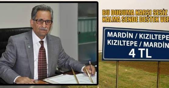 BU DURUMA KARŞI SESİZ KALMA SENDE DESTEK VER