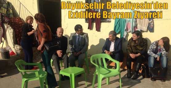 Büyükşehir Belediyesin’den Ezidilere Bayram Ziyareti