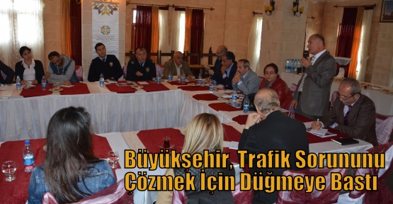 Büyükşehir,Trafik Sorununu Çözmek İçin Düğmeye Bastı