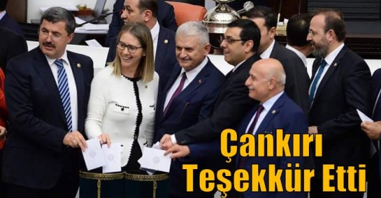 Çankırı Teşekkür Etti