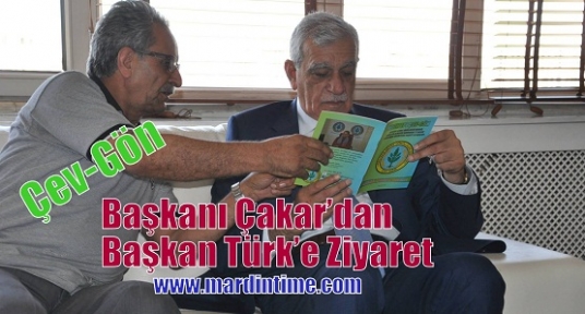 Çev-Gön Başkanı Çakar’dan Başkan Türk’e Ziyaret  