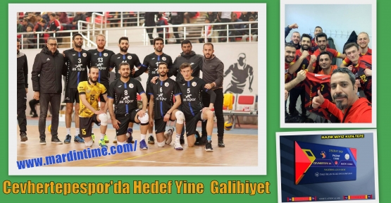 Cevhertepespor'da Hedef  Yine Galibiyet