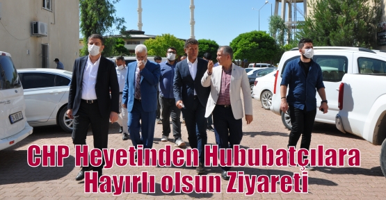 CHP Heyetinden Hububatçılara Hayırlı olsun Ziyareti