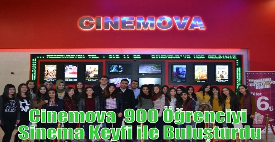 Cinemova  900 Öğrenciyi Sinema Keyfi ile Buluşturdu